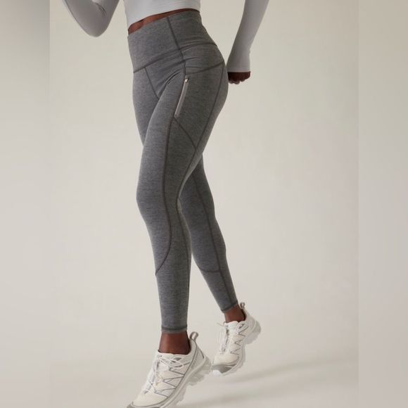 NWT Athleta Rainier Heathered Tight size 3X. - Picture 1 of 14